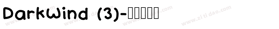 DarkWind (3)字体转换
